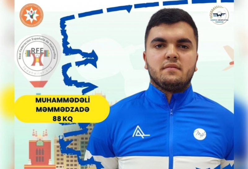 Azerbaijani powerlifter wins two silver medals at 2025 European Youth and U15 Championships