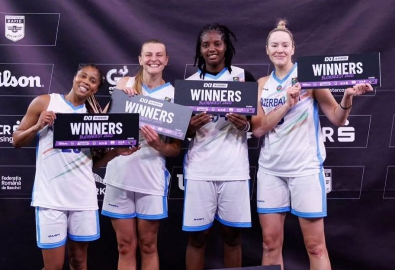Azerbaijan women's national basketball team triumph in FIBA 3x3 World Series