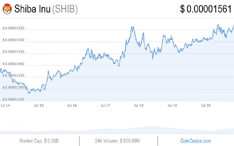 News about - This shocking SHIB price prediction could mean 20,000% gains possible in 2025