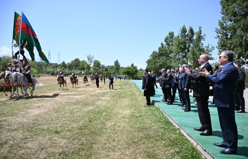 News about - President Ilham Aliyev gifts Karabakh horse named “Dostlug” to Gurbanguly Berdimuhamedov