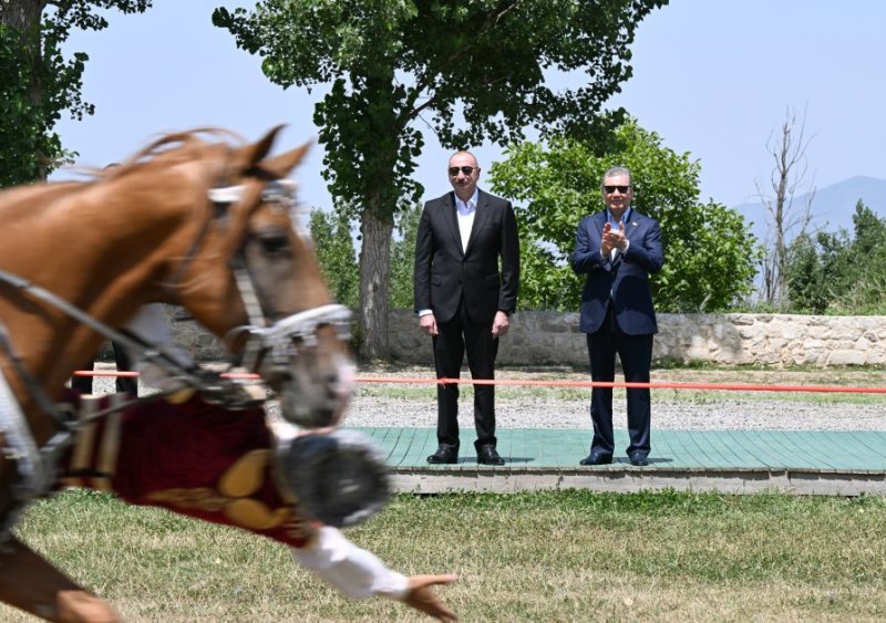 News about - President Ilham Aliyev gifts Karabakh horse named “Dostlug” to Gurbanguly Berdimuhamedov