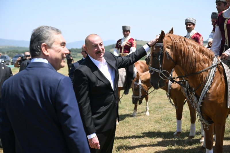 News about - President Ilham Aliyev gifts Karabakh horse named “Dostlug” to Gurbanguly Berdimuhamedov