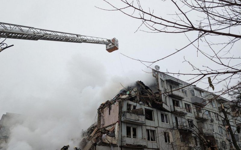 Russian missile strike on Ukraine's Poltava kills two; conscription office set ablaze