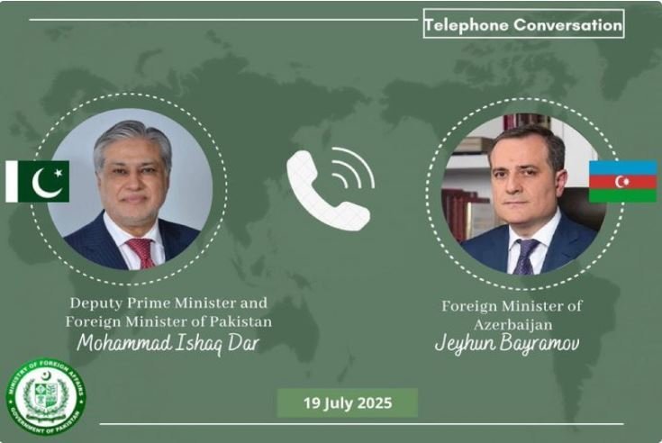 Azerbaijani, Pakistani FMs hold telephone talk