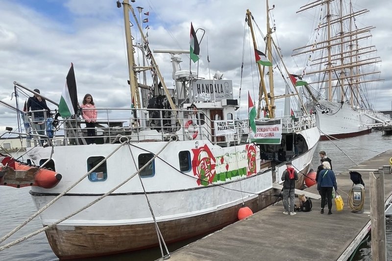 Freedom Flotilla loses contact with aid ship 'Handala' heading to Gaza 