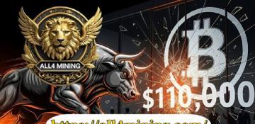 Bitcoin (BTC) breaks $11,800 again — earn $10,000 a day with ALL4 mining
