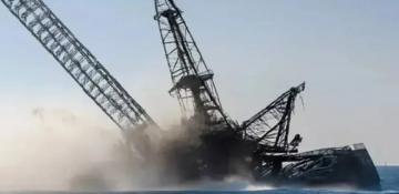 Barge capsizes in Gulf of Suez, leaving at least 4 dead