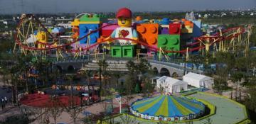 World’s largest Legoland opens in Shanghai, welcomes tourists with 85-foot Lego giant