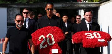 Funeral held for Diogo Jota and brother in Portugal