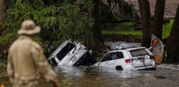 Texas floods: Search for scores of missing people continues as death toll rises