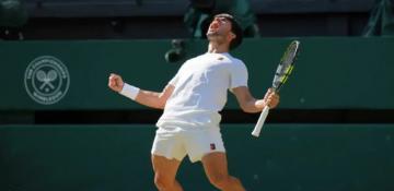 Alcaraz outlasts Fritz to reach Wimbledon final again