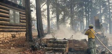 Historic Grand Canyon lodge destroyed by wildfire