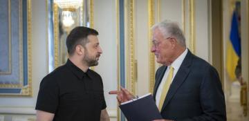 Zelenskyy meets Trump’s envoy Kellogg in Kyiv 