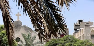 Two killed as Gaza’s only Catholic church damaged in Israeli strike