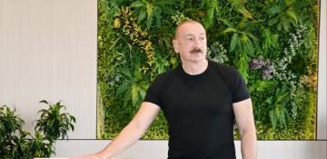 Azerbaijan's president attends opening of tobacco products manufacturing facility at Aghdam Industrial Park