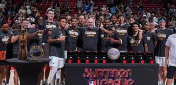 Hornets secure first NBA summer league title with win over Kings