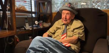Jake Larson, WWII veteran and TikTok star ‘Papa Jake,’ dies at 102