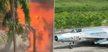 Bangladesh air force plane crash kills 19, injures more than 50 - PHOTO