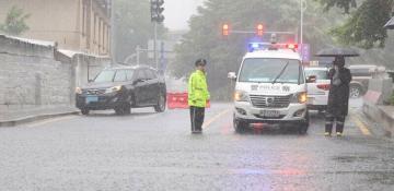 Two killed, over 26,600 relocated as torrential downpours batter north China 