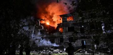 Russian forces launch massive overnight drone and missile attack on Ukraine  - VIDEO 