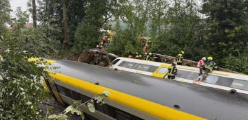Germany train derailment: 3 dead, 34 injured as carriages thrown into forest -  VIDEO 