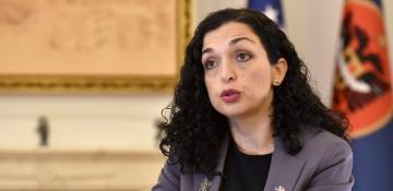 Kosovo president calls for end to Gaza 'humanitarian catastrophe'