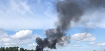 F-35 fighter jet crashes in California, pilot ejects safely -  VIDEO 