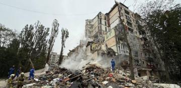 Russian drone and missile barrage on Kyiv kills 6, injures 52, more trapped under rubble -  VIDEO 