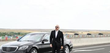 Azerbaijan’s president inaugurates Ahmadbayli-Fuzuli-Shusha highway