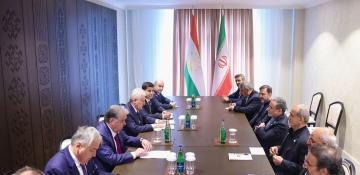 Iran, Tajikistan Presidents meet in Khankendi to discuss bilateral ties