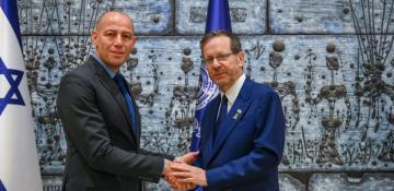President Herzog meets with Israel's new ambassador to Azerbaijan