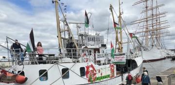 Freedom Flotilla loses contact with aid ship 'Handala' heading to Gaza 