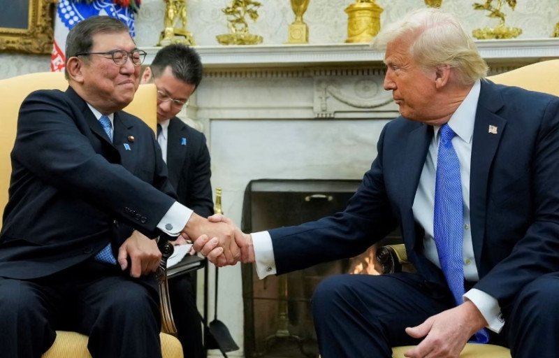 Trump says trade deal struck with Japan includes 15% tariff