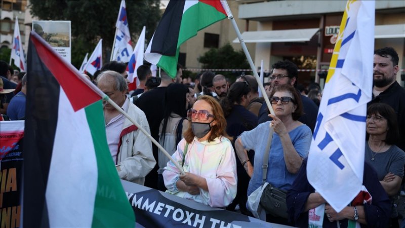 Israel evacuates embassy staff in Greece amid anti-war protests