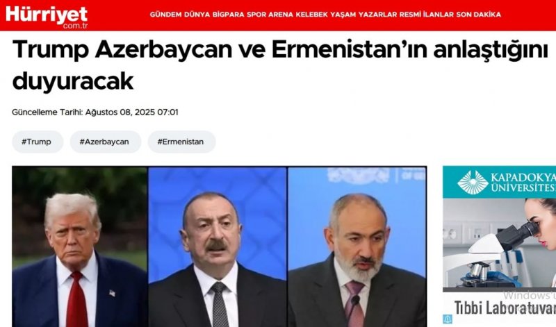 News about - Turkish media covers Azerbaijani President's Washington visit