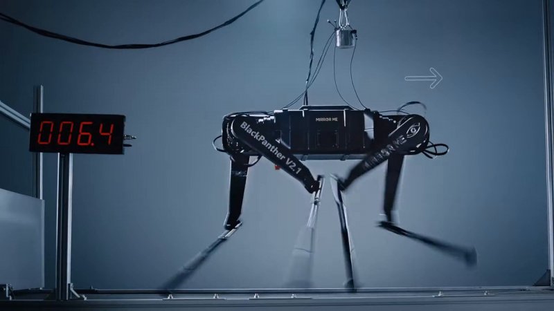 Chinese quadruped robot sets 100m sprint Guinness World Record 