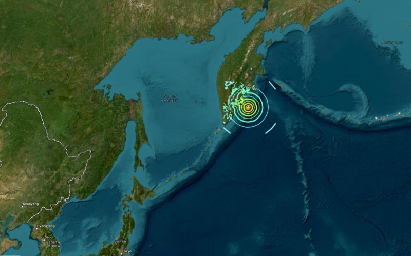 Magnitude 5 earthquake strikes off East Coast of Kamchatka, Russia