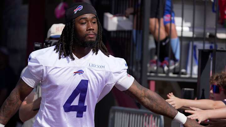 Bills, James Cook agree to four-year contract extension