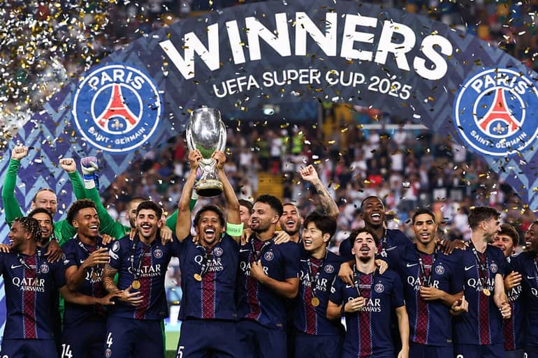  PSG win UEFA Super Cup on penalties 