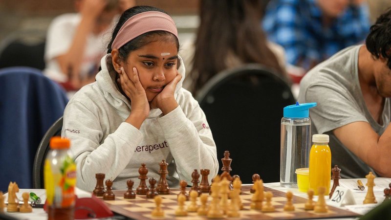 10-year-old chess prodigy makes history with victory over grandmaster