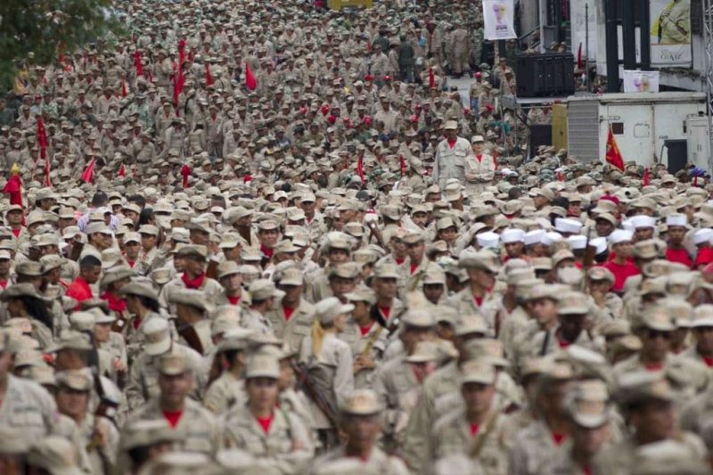 Venezuelan president orders mobilization of 4.5 million civilian militia