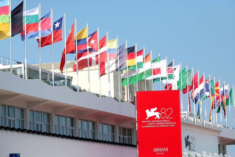 Ukraine condemns Russian flag display at Venice Film Festival