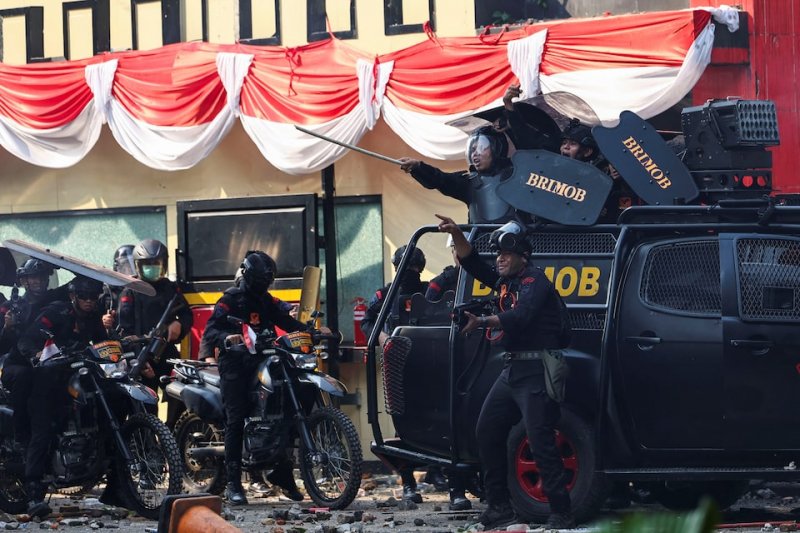 Police killing sparks Indonesia unrest in first major test for Prabowo presidency