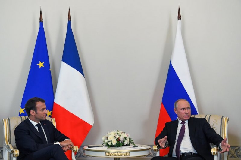 Russia criticizes Macron for calling Putin “an ogre”
