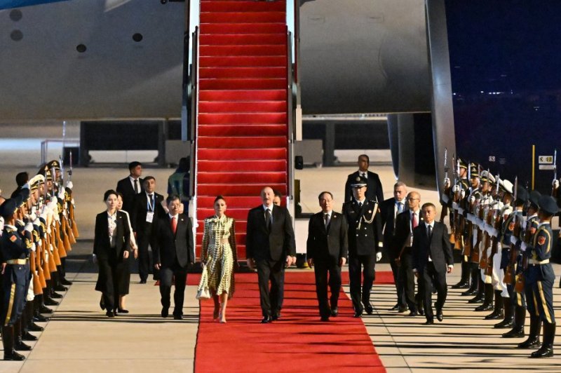 News about - President Ilham Aliyev arrives in China for working visit
