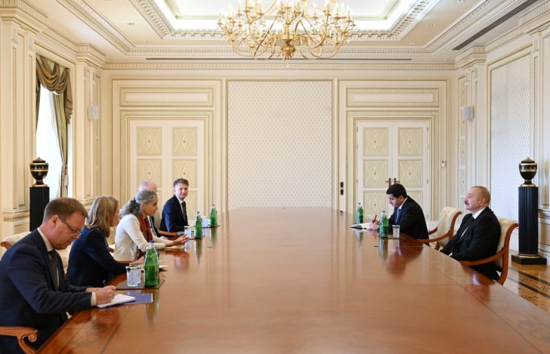 President Aliyev highlights significance of Washington meeting’s outcomes in talks with EU special rep 