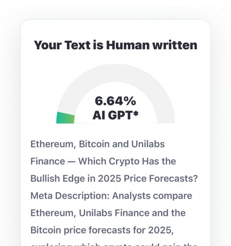 News about - Ethereum, Bitcoin and Unilabs Finance — Which crypto has the bullish edge in 2025 price forecasts?