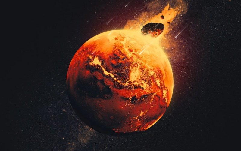 NASA finds “lumpy” mantle from 4.5-billion-year-old collisions on Mars