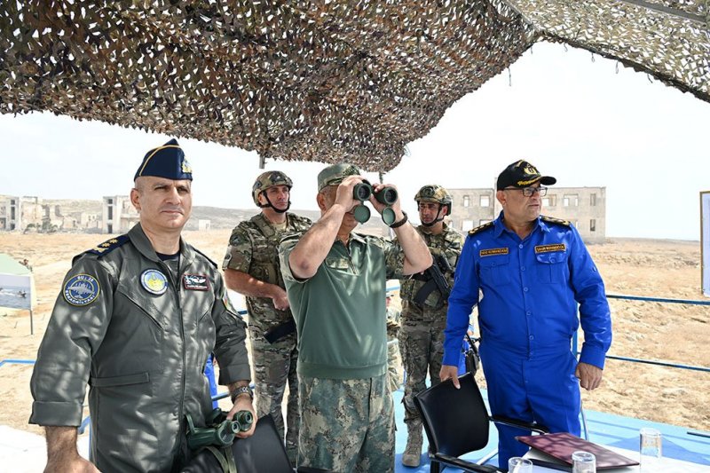 News about - Azerbaijani Navy conducts live-fire drills -  VIDEO 