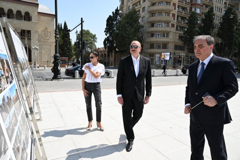 2025/08/2-1755692355.jpg + Azerbaijani president and first lady visit Ganja News about - Azerbaijani president and first lady visit Ganja